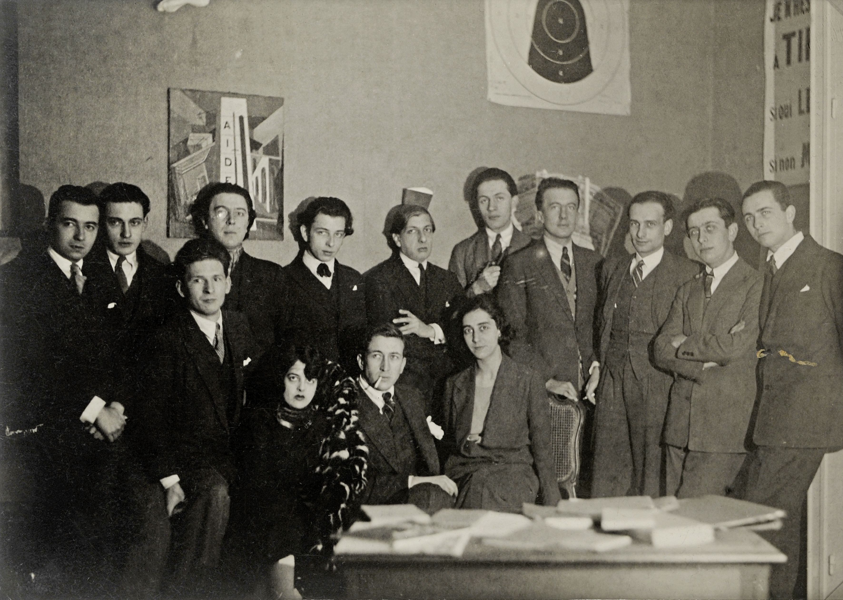membres du bureau central des recherches surréalistes