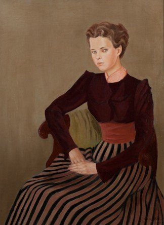 Portrait de Gogo Schiaparelli par Leonor Fini, huile sur toile, 1936