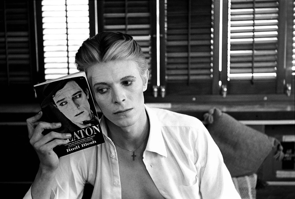 Portait de David Bowie, années 1980