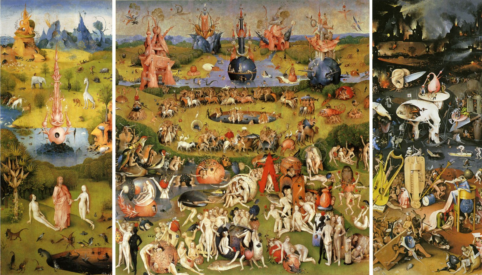 Le Jardin des délices, Jérome Bosch, 1504