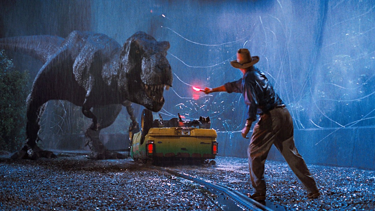 Jurassic Park, réalisé par Steven Spielberg, 1993. © Universal