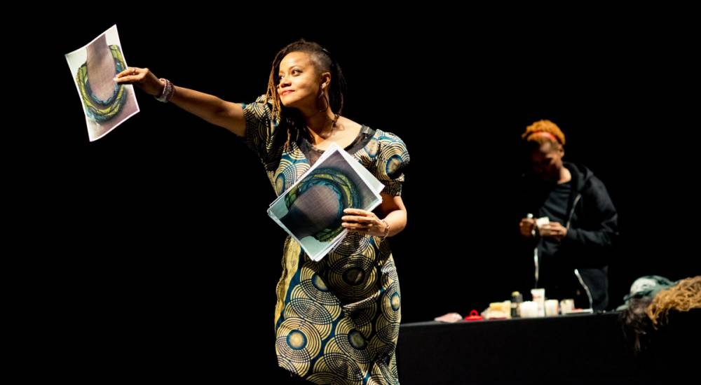 Performance de Ketty Noel et Eva Doumbia lors du festival Massilia Afropéa © Caroline Dutrey 